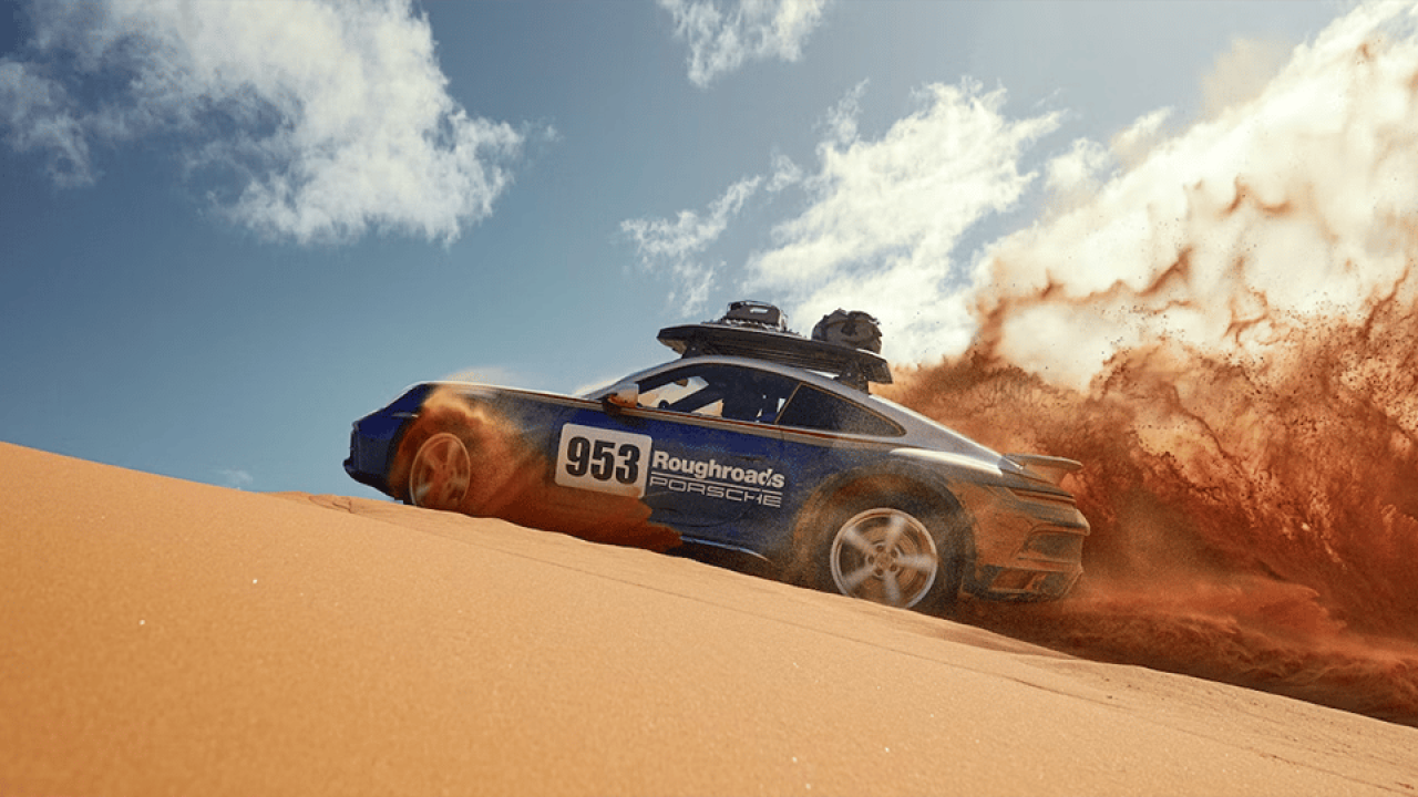 Grob-Motoriker: Porsche 911 Dakar